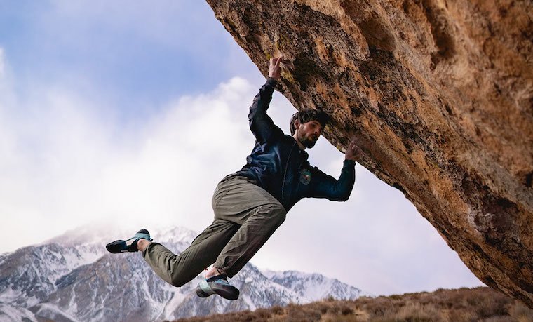 Jimmy Webb  Lucid dreaming V15 (8c)  Bishop, USA